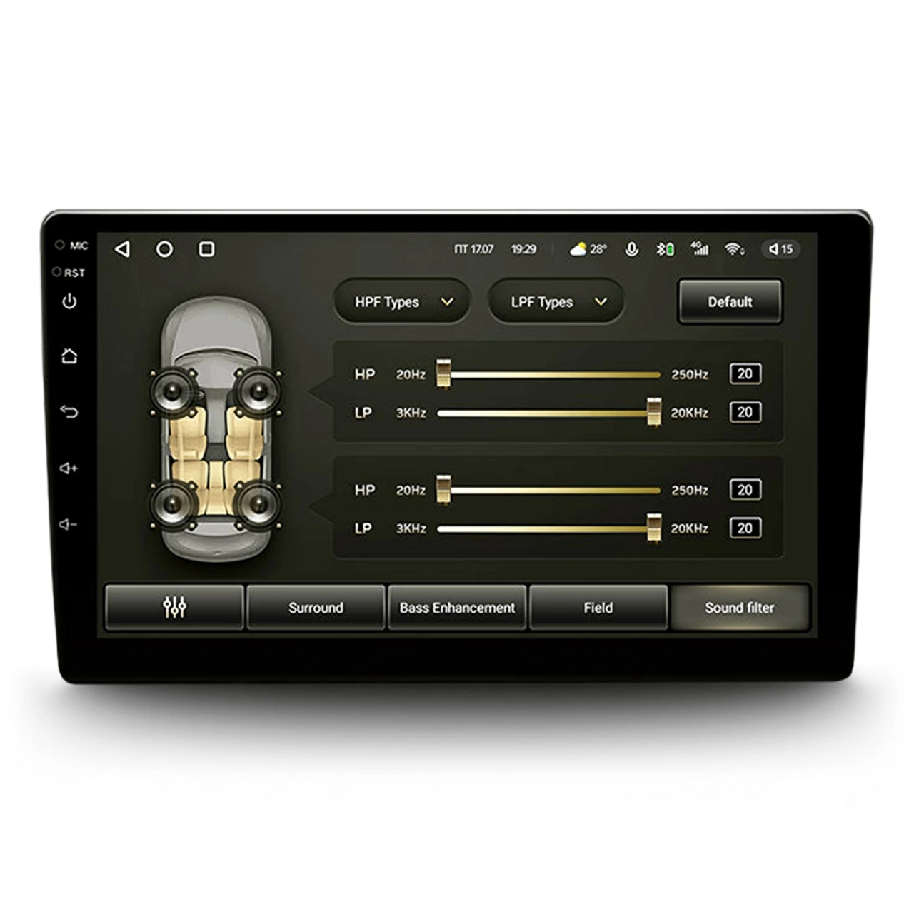 Navigatie Auto Teyes CC3 2K Lexus IS 2005-2013 4+32GB 9.5" QLED Octa-core 2Ghz, Android 4G Bluetooth 5.1 DSP [6]