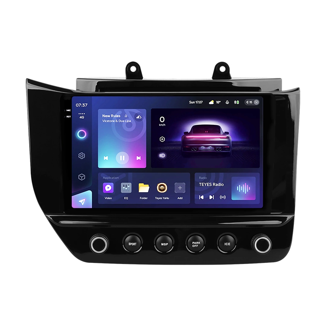 Navigatie Auto Teyes CC3 2K Maserati GranTurismo 2007-2019 4+64GB 9.5" QLED Octa-core 2Ghz, Android 4G Bluetooth 5.1 DSP [1]