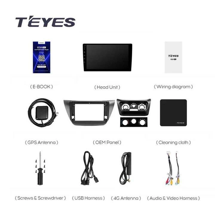 Navigatie Auto Teyes CC3 2K Mitsubishi Lancer 9 2007-2010 4+32GB 9.5" QLED Octa-core 2Ghz Android 4G Bluetooth 5.1 DSP [8]