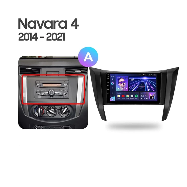 Navigatie Auto Teyes CC3 2K Nissan Navara 4 D23 2014-2021 4+64GB 9.5" QLED Octa-core 2Ghz, Android 4G Bluetooth 5.1 DSP [8]