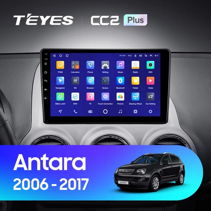 Navigatie Auto Teyes CC3 2K Opel Antara 2006-2017 4+64GB 9.5" QLED Octa-core 2Ghz, Android 4G Bluetooth 5.1 DSP [2]