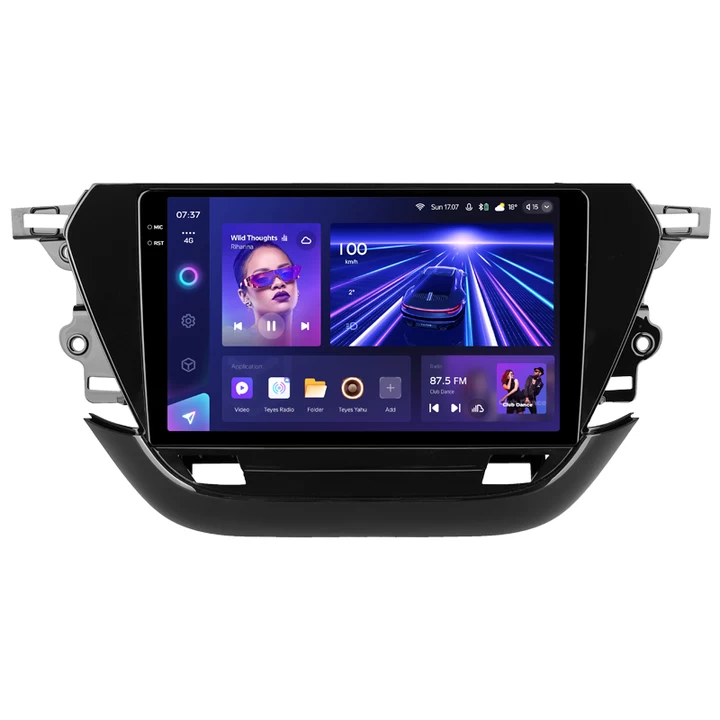 Navigatie Auto Teyes CC3 2K Opel Corsa F 2019-2023 4+64GB 9.5" QLED Octa-core 2Ghz, Android 4G Bluetooth 5.1 DSP [1]
