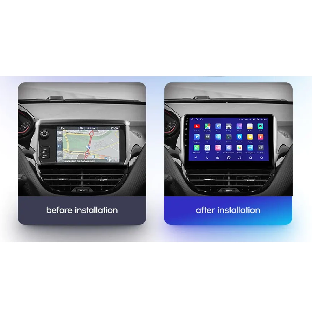 Navigatie Auto Teyes CC3 2K Peugeot 2008 2013-2019 4+64GB 10.36" QLED Octa-core 2Ghz, Android 4G Bluetooth 5.1 DSP [3]