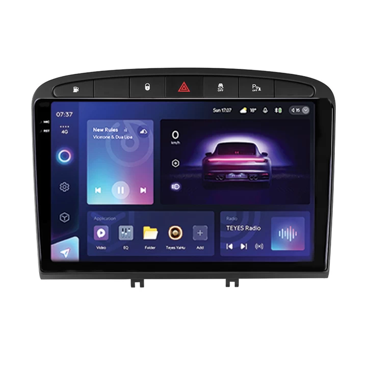 Navigatie Auto Teyes CC3 2K Peugeot 408 2012-2020 6+128GB 9.5" QLED Octa-core 2Ghz, Android 4G Bluetooth 5.1 DSP [1]