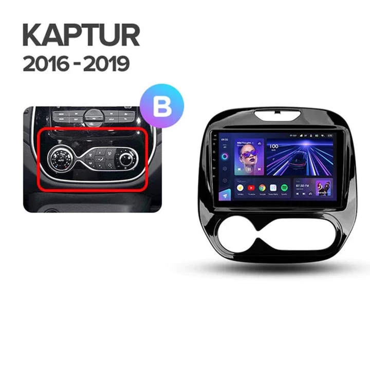 Navigatie Auto Teyes CC3 2K Renault Captur 2016-2019 4+64GB 9.5" QLED Octa-core 2Ghz, Android 4G Bluetooth 5.1 DSP [9]