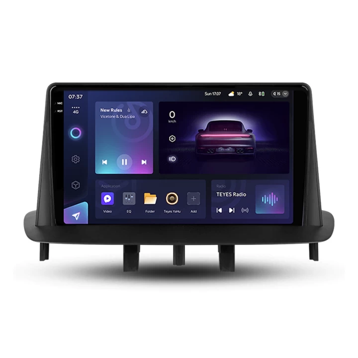 Navigatie Auto Teyes CC3 2K Renault Megane 3 2008-2014 4+64GB 9.5" QLED Octa-core 2Ghz, Android 4G Bluetooth 5.1 DSP [1]