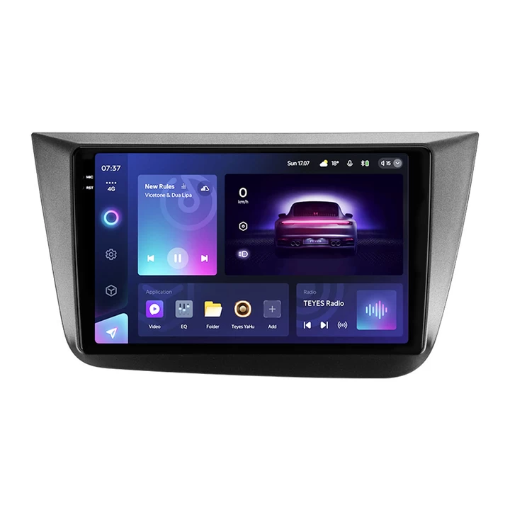 Navigatie Auto Teyes CC3 2K Seat Altea 5P 2004-2015 6+128GB 9.5" QLED Octa-core 2Ghz, Android 4G Bluetooth 5.1 DSP [1]