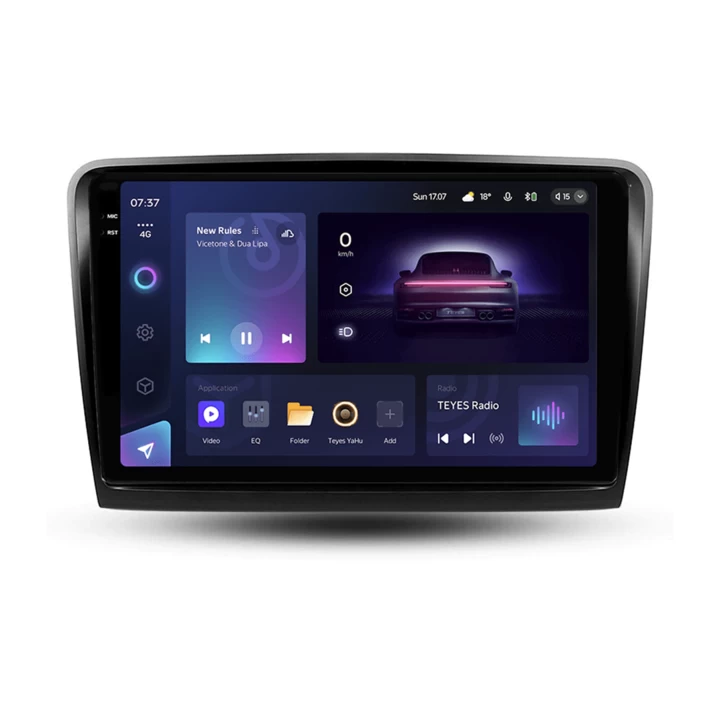 Navigatie Auto Teyes CC3 2K Skoda Superb 2 2008-2015 4+64GB 10.36" QLED Octa-core 2Ghz, Android 4G Bluetooth 5.1 DSP [1]
