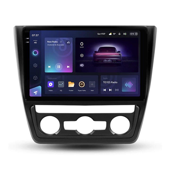 Navigatie Auto Teyes CC3 2K Skoda Yeti 2014-2017 6+128GB 10.36" QLED Octa-core 2Ghz Android 4G Bluetooth 5.1 DSP [1]