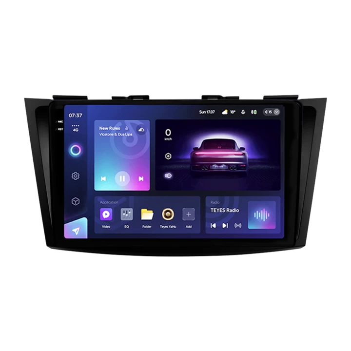 Navigatie Auto Teyes CC3 2K Suzuki Swift 4 2011-2017 4+64GB 9.5" QLED Octa-core 2Ghz, Android 4G Bluetooth 5.1 DSP [1]