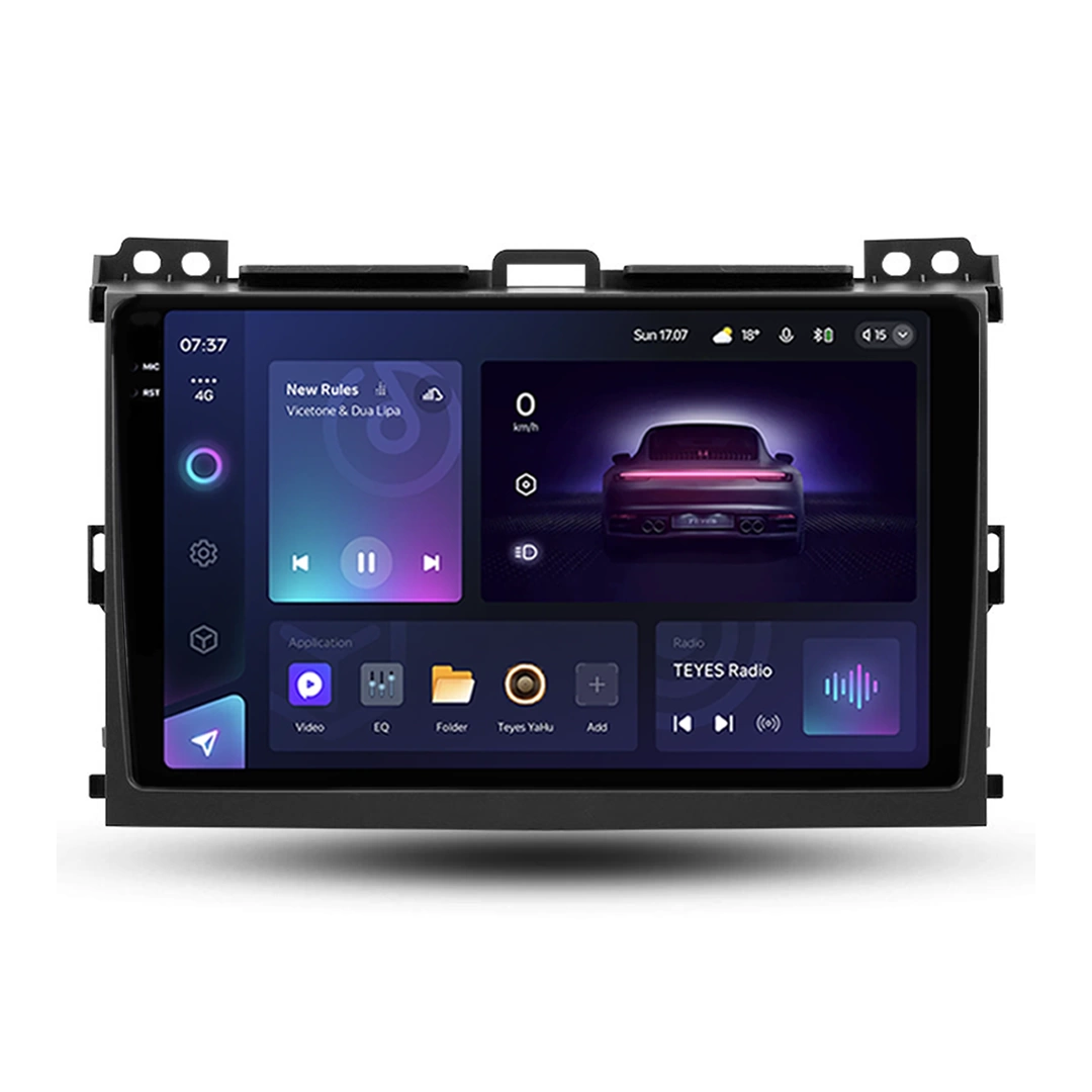 Navigatie Auto Teyes CC3 2K Toyota Land Cruiser Prado J150 2009-2013 4+32GB 9.5" QLED Octa-core 2Ghz, Android 4G Bluetooth 5.1 DSP [1]