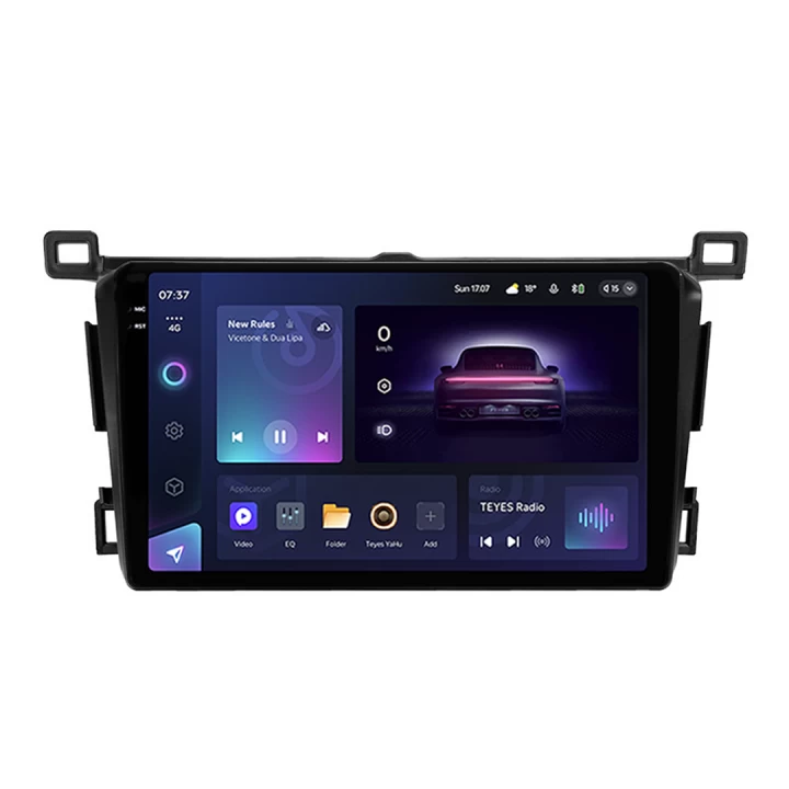 Navigatie Auto Teyes CC3 2K Toyota RAV4 XA40 2012-2018 4+64GB 9.5" QLED Octa-core 2Ghz, Android 4G Bluetooth 5.1 DSP [1]