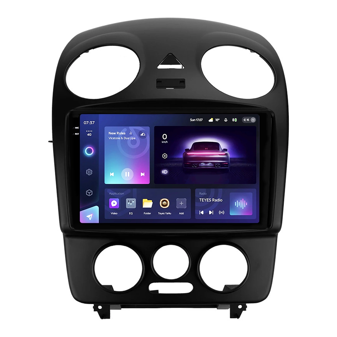Navigatie Auto Teyes CC3 2K Volkswagen New Beetle 1998-2010 4+64GB 9.5" QLED Octa-core 2Ghz, Android 4G Bluetooth 5.1 DSP [1]