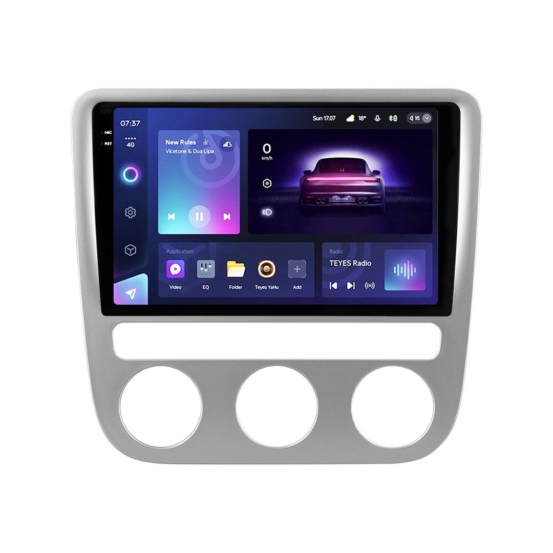 Navigatie Auto Teyes CC3 2K Volkswagen Scirocco 2008-2017 4+64GB 9.5" QLED Octa-core 2Ghz, Android 4G Bluetooth 5.1 DSP [1]