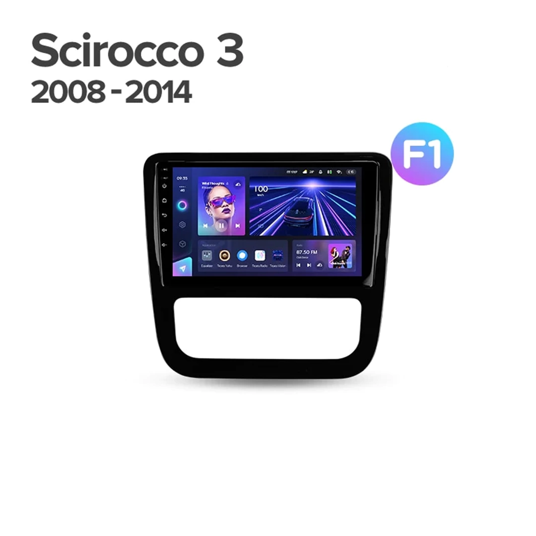 Navigatie Auto Teyes CC3 2K Volkswagen Scirocco 2008-2017 4+64GB 9.5" QLED Octa-core 2Ghz Android 4G Bluetooth 5.1 DSP [8]