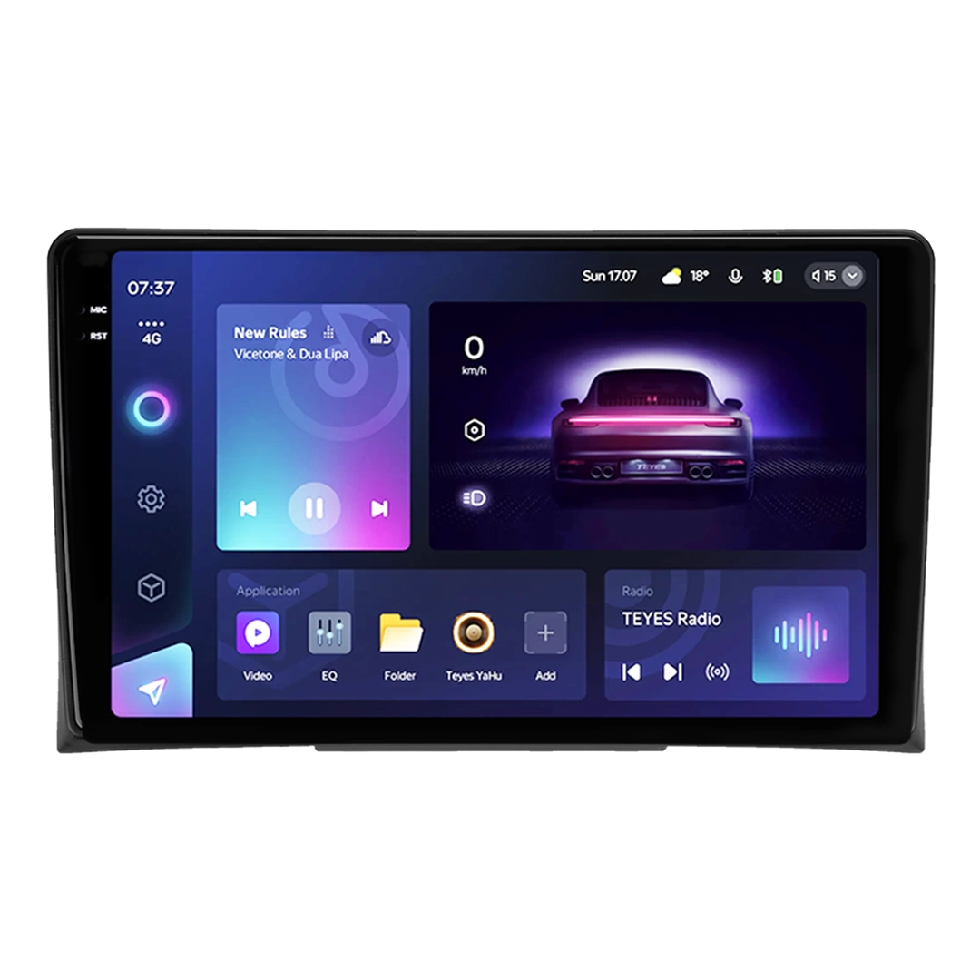 Navigatie Auto Teyes CC3 2K Volkswagen Transporter T5 2003-2015 4+32GB 9.5" QLED Octa-core 2Ghz, Android 4G Bluetooth 5.1 DSP [1]