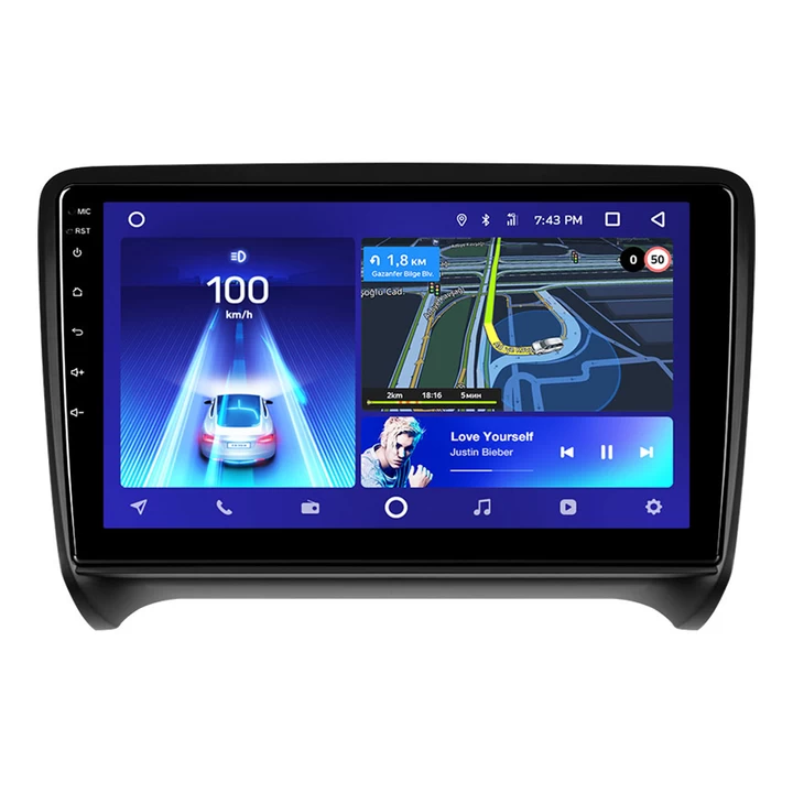 Navigatie Auto Teyes CC3 360° Audi TT 8J 2006-2014 6+128GB 9" QLED Octa-core 1.8Ghz, Android 4G Bluetooth 5.1 DSP [1]