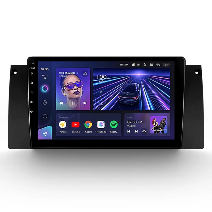Navigatie Auto Teyes CC3 360° BMW Seria 5 E39 1995-2003 6+128GB 9" QLED Octa-core 1.8Ghz, Android 4G Bluetooth 5.1 DSP [1]