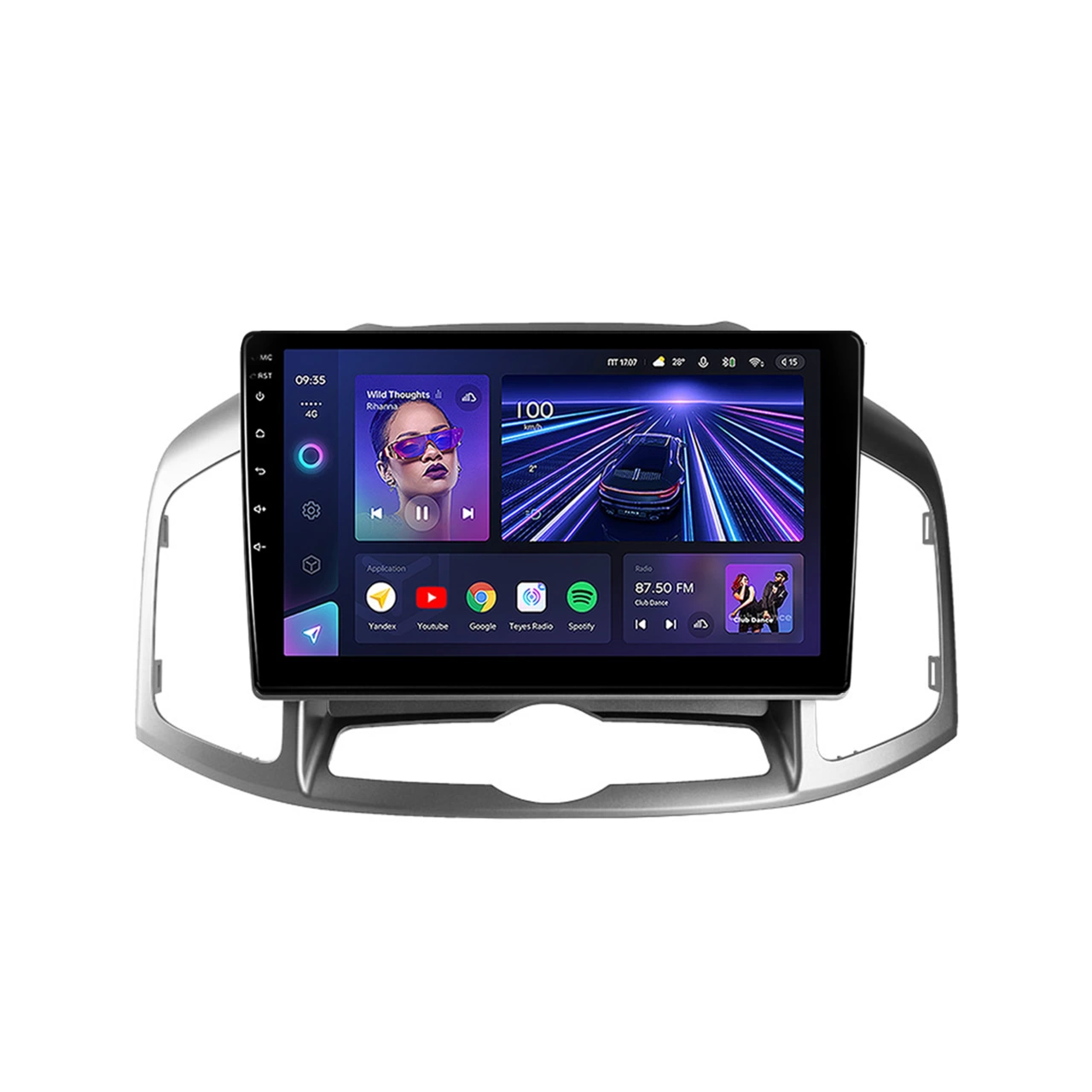 Navigatie Auto Teyes CC3 360° Chevrolet Captiva 2011-2016 6+128GB 10.2" QLED Octa-core 1.8Ghz, Android 4G Bluetooth 5.1 DSP [1]