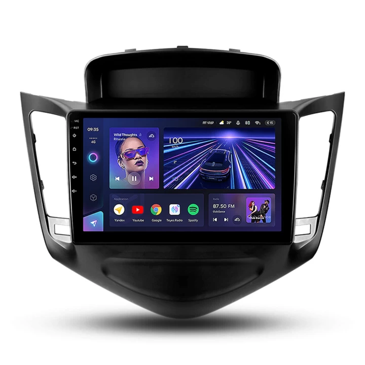 Navigatie Auto Teyes CC3 360 Chevrolet Cruze J300 2008-2016 6+128GB 9" QLED Octa-core 1.8Ghz Android 4G Bluetooth 5.1 DSP [1]