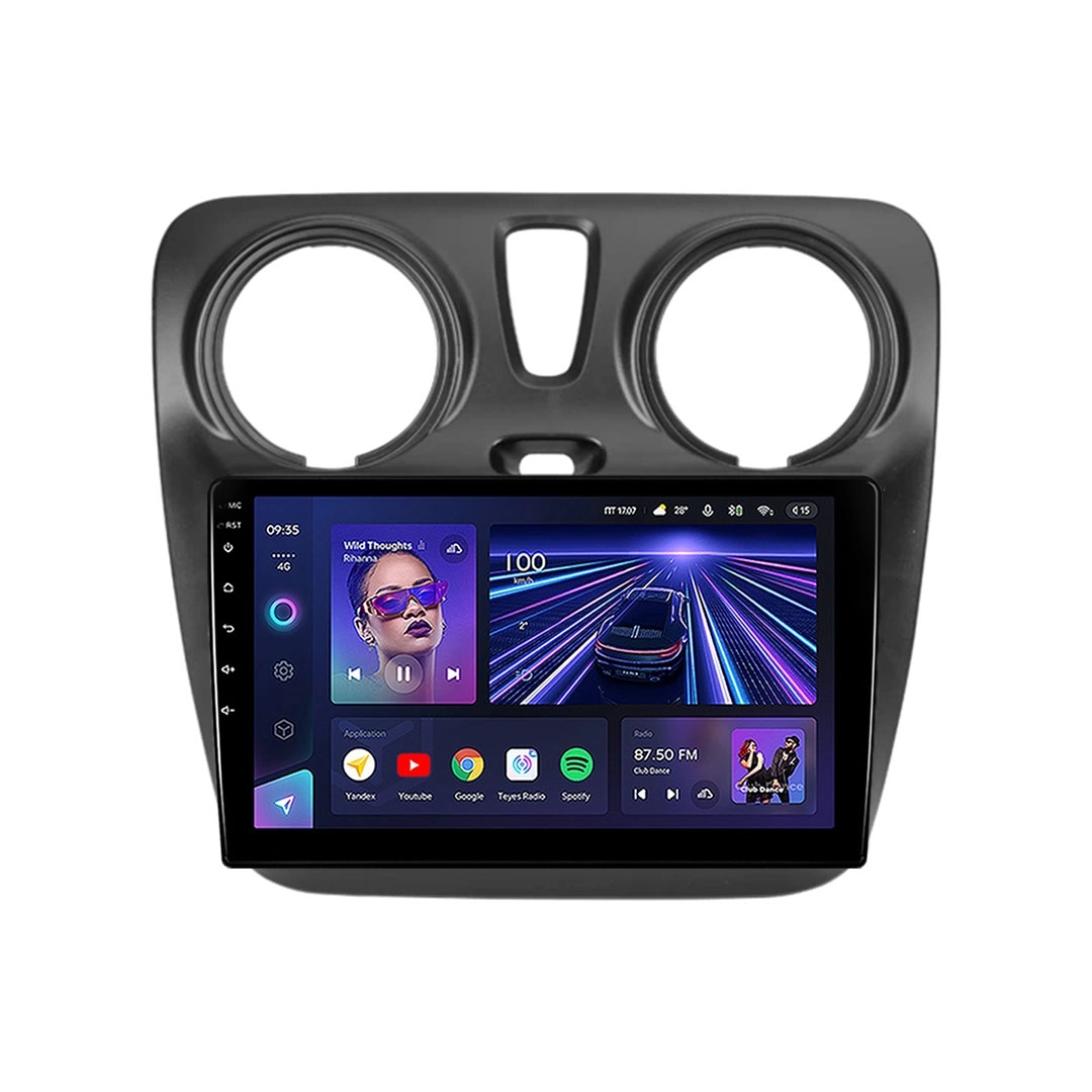 Navigatie Auto Teyes CC3 360° Dacia Dokker 2012-2020 6+128GB 9" QLED Octa-core 1.8Ghz, Android 4G Bluetooth 5.1 DSP [1]