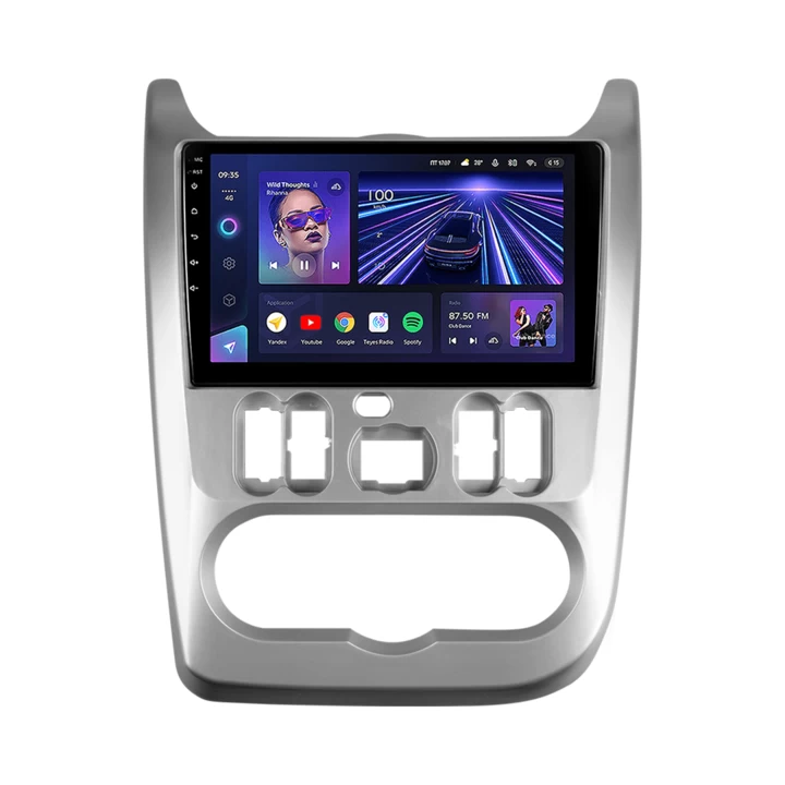 Navigatie Auto Teyes CC3 360° Dacia Logan 1 2008-2012 6+128GB 9" QLED Octa-core 1.8Ghz, Android 4G Bluetooth 5.1 DSP [1]