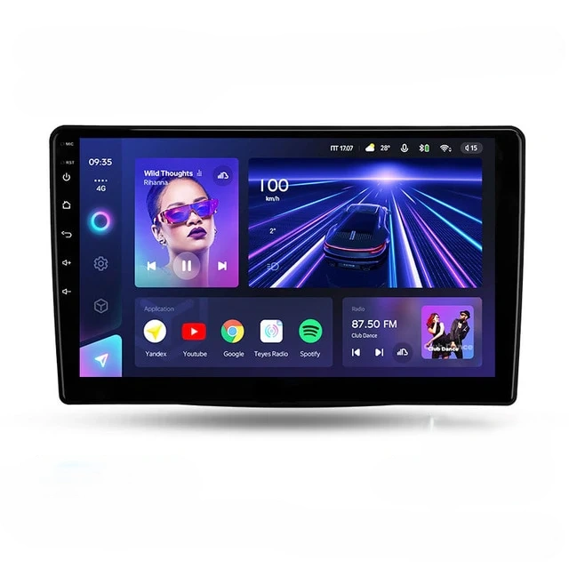 Navigatie Auto Teyes CC3 360° Fiat 500 L 2012-2018 6+128GB 10.2" QLED Octa-core 1.8Ghz, Android 4G Bluetooth 5.1 DSP [1]