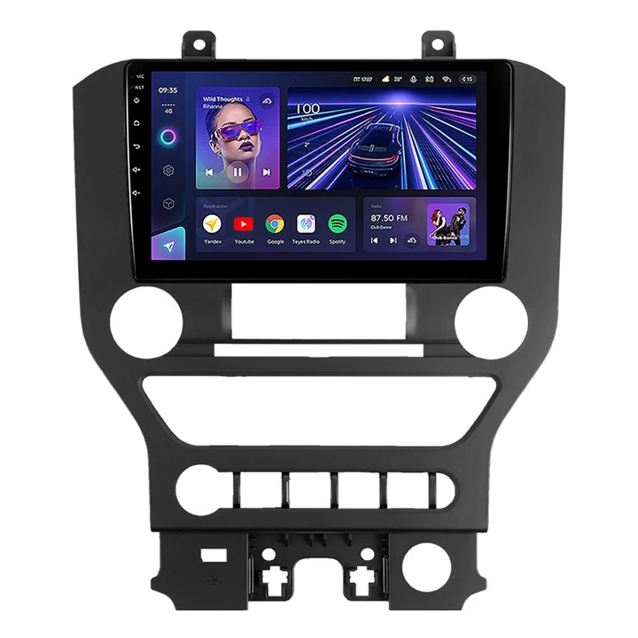 Navigatie Auto Teyes CC3 360 Ford Mustang 6 2015-2023 6+128GB 9" QLED Octa-core 1.8Ghz Android 4G Bluetooth 5.1 DSP [1]