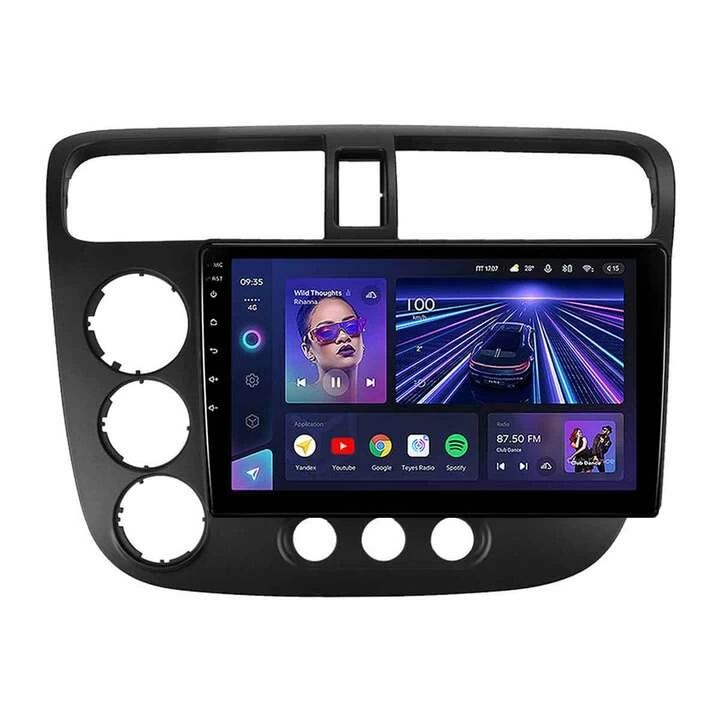 Navigatie Auto Teyes CC3 360 Honda Civic 7 2001-2005 6+128GB 9" QLED Octa-core 1.8Ghz Android 4G Bluetooth 5.1 DSP [1]