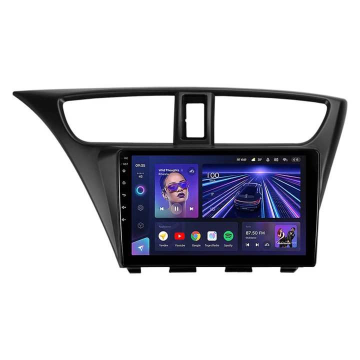 Navigatie Auto Teyes CC3 360 Honda Civic 9 2011-2017 6+128GB 9" QLED Octa-core 1.8Ghz Android 4G Bluetooth 5.1 DSP [1]