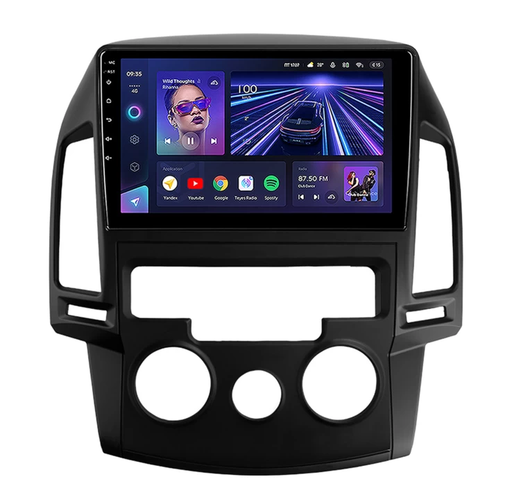 Navigatie Auto Teyes CC3 360° Hyundai i30 2007-2012 6+128GB 9" QLED Octa-core 1.8Ghz, Android 4G Bluetooth 5.1 DSP [1]