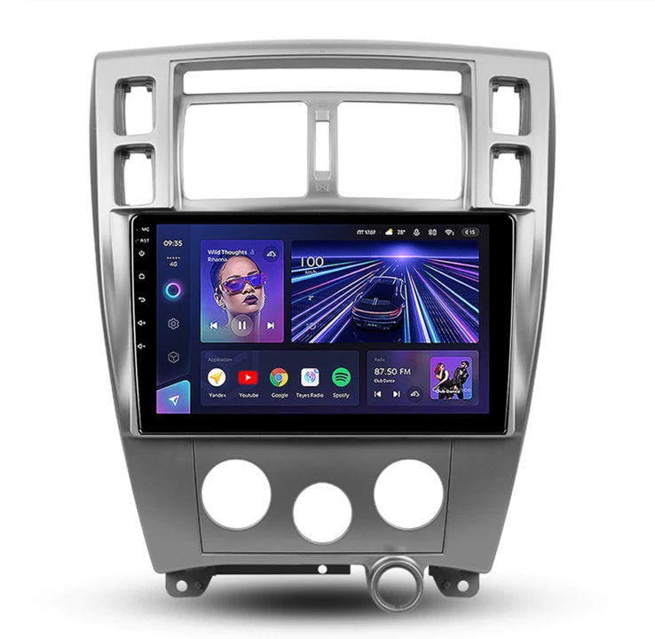 Navigatie Auto Teyes CC3 360° Hyundai Tucson 1 2004-2009 6+128GB 10.2" QLED Octa-core 1.8Ghz, Android 4G Bluetooth 5.1 DSP [1]