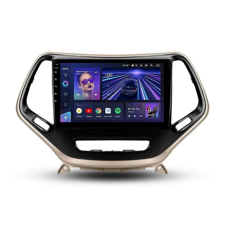 Navigatie Auto Teyes CC3 360° Jeep Cherokee 5 2015-2018 6+128GB 10.2" QLED Octa-core 1.8Ghz, Android 4G Bluetooth 5.1 DSP [1]