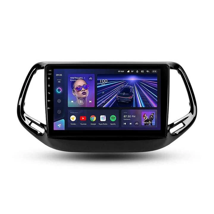 Navigatie Auto Teyes CC3 360° Jeep Compass 2 2016-2018 6+128GB 10.2" QLED Octa-core 1.8Ghz, Android 4G Bluetooth 5.1 DSP [1]
