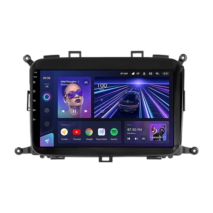 Navigatie Auto Teyes CC3 360° Kia Carens 3 2013-2019 6+128GB 9" QLED Octa-core 1.8Ghz, Android 4G Bluetooth 5.1 DSP [1]