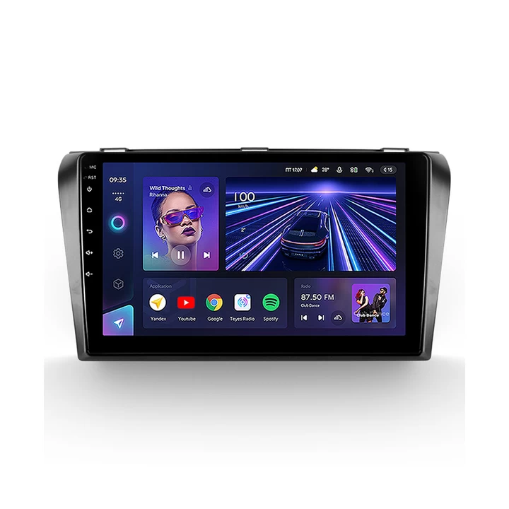 Navigatie Auto Teyes CC3 360° Mazda 3 I 2003-2009 6+128GB 9" QLED Octa-core 1.8Ghz, Android 4G Bluetooth 5.1 DSP [1]