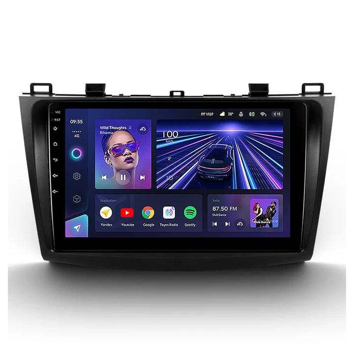 Navigatie Auto Teyes CC3 360° Mazda 3 II 2009-2013 6+128GB 9" QLED Octa-core 1.8Ghz, Android 4G Bluetooth 5.1 DSP [1]
