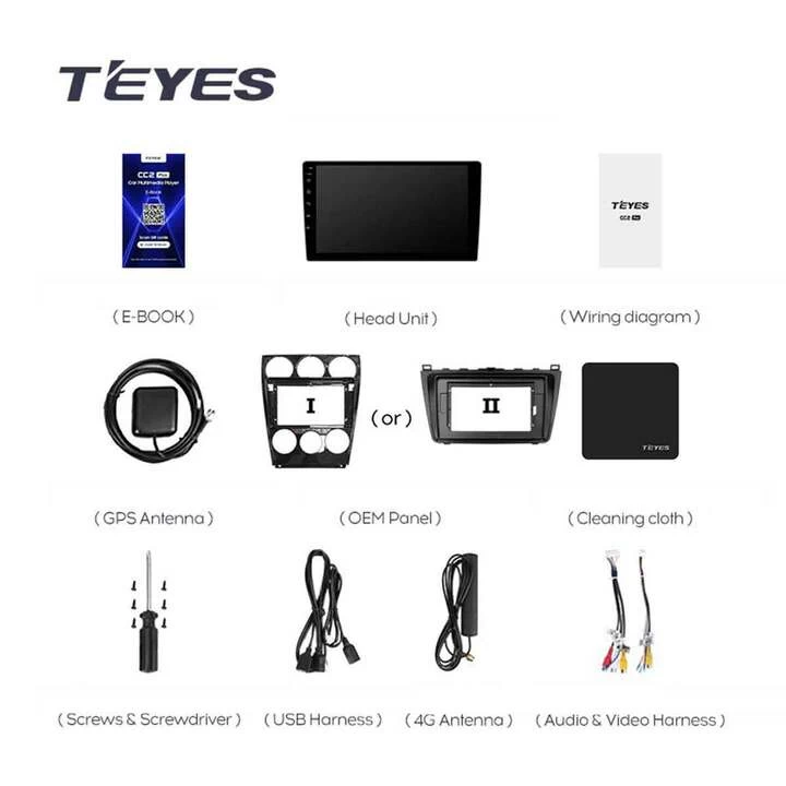 Navigatie Auto Teyes CC3 360° Mazda 6 2002-2007 6+128GB 9" QLED Octa-core 1.8Ghz, Android 4G Bluetooth 5.1 DSP [8]