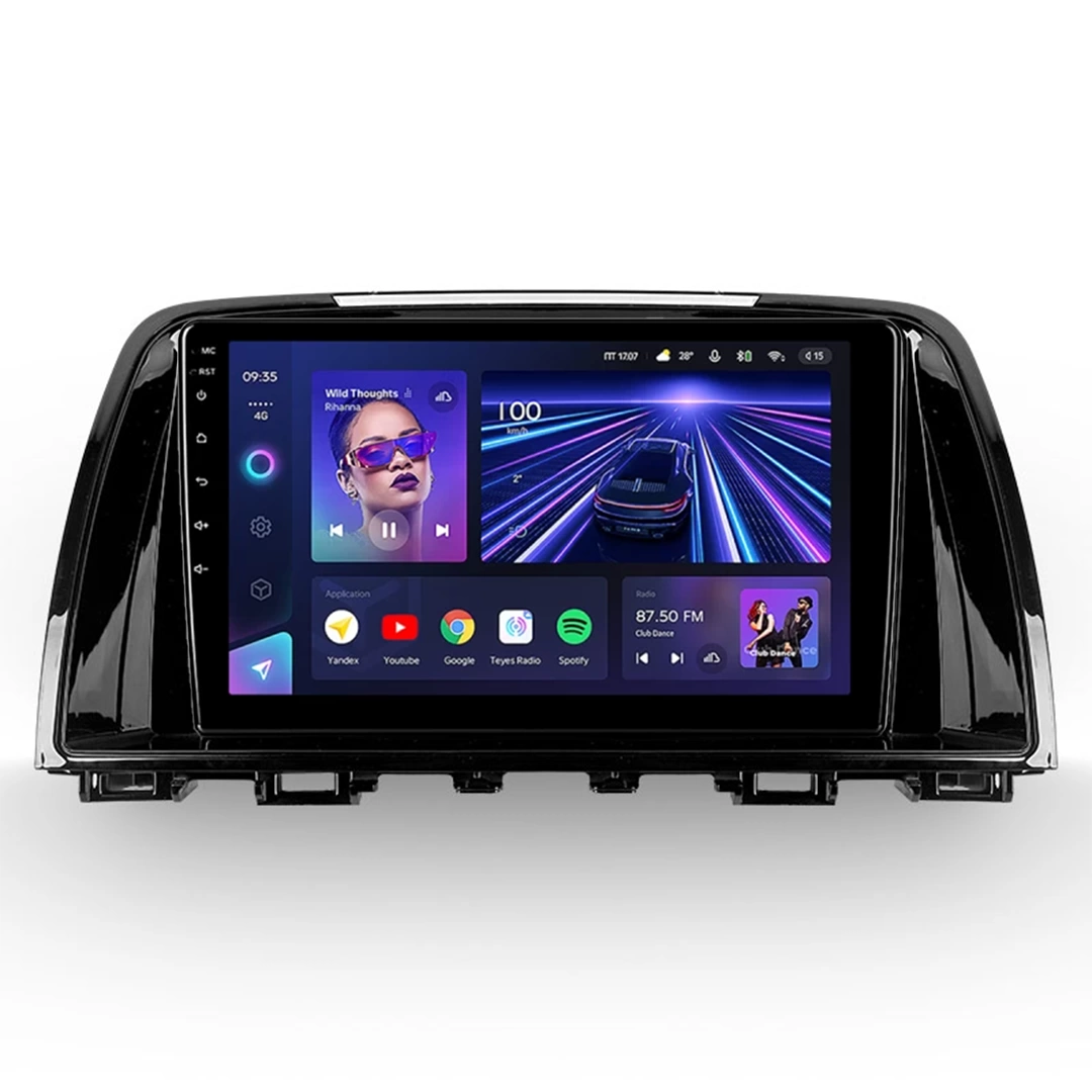 Navigatie Auto Teyes CC3 360° Mazda 6 2012-2017 6+128GB 9" QLED Octa-core 1.8Ghz, Android 4G Bluetooth 5.1 DSP [1]