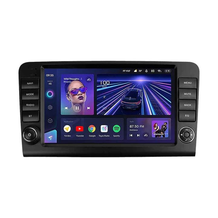 Navigatie Auto Teyes CC3 360 Mercedes-Benz ML W164 2006-2011 6+128GB 9" QLED Octa-core 1.8Ghz Android 4G Bluetooth 5.1 DSP [1]
