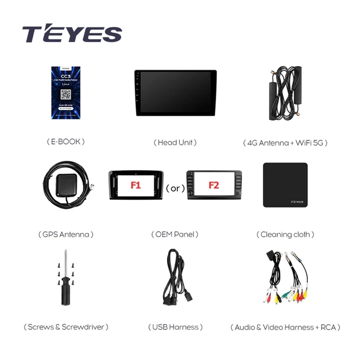 Navigatie Auto Teyes CC3 360 Mercedes-Benz ML W164 2006-2011 6+128GB 9" QLED Octa-core 1.8Ghz Android 4G Bluetooth 5.1 DSP [8]