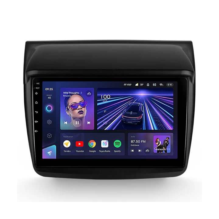 Navigatie Auto Teyes CC3 360° Mitsubishi Pajero Sport 2 2008-2016 6+128GB 9" QLED Octa-core 1.8Ghz, Android 4G Bluetooth 5.1 DSP [1]