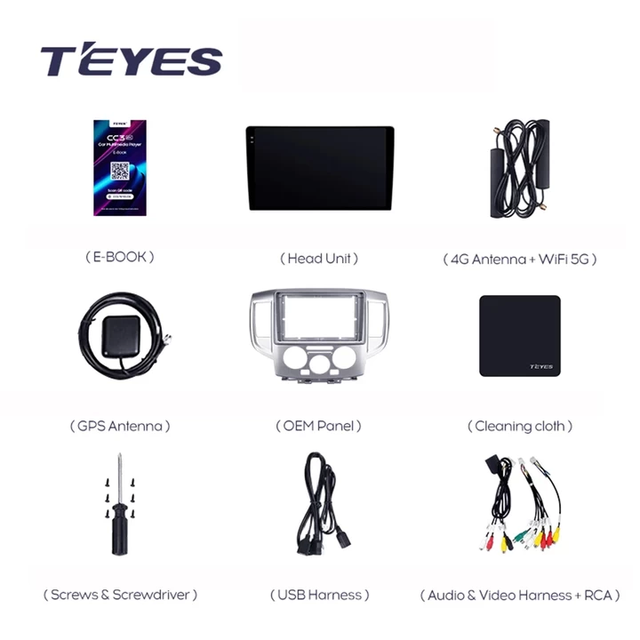 Navigatie Auto Teyes CC3 360° Nissan NV200 M20 2009-2023 6+128GB 9" QLED Octa-core 1.8Ghz, Android 4G Bluetooth 5.1 DSP [7]