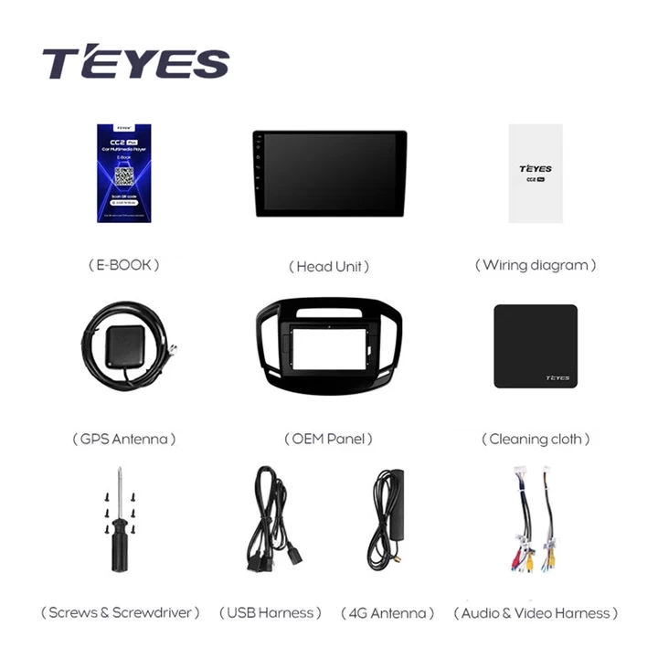 Navigatie Auto Teyes CC3 360° Opel Insignia 2013-2017 6+128GB 9" QLED Octa-core 1.8Ghz, Android 4G Bluetooth 5.1 DSP [10]