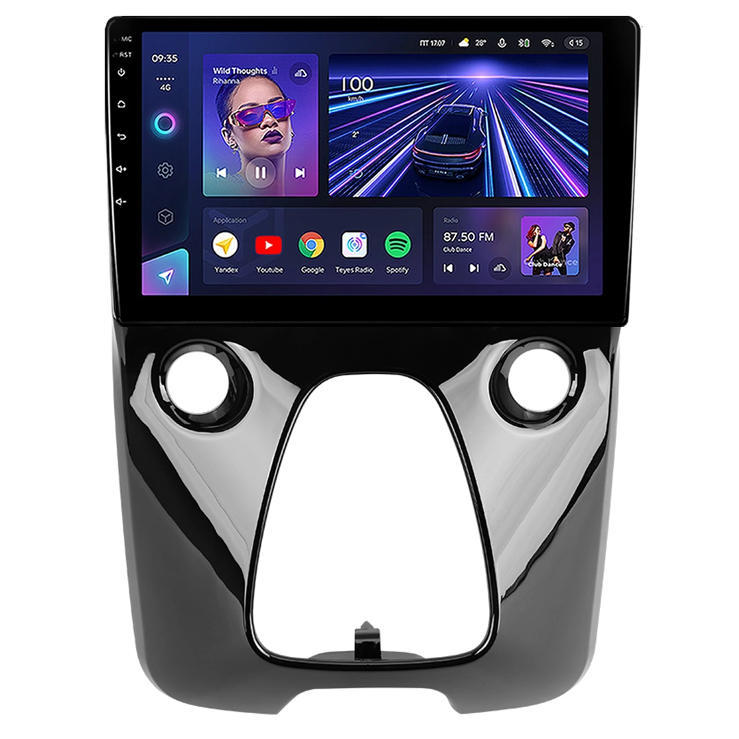 Navigatie Auto Teyes CC3 360° Peugeot 108 2014-2021 6+128GB 10.2" QLED Octa-core 1.8Ghz, Android 4G Bluetooth 5.1 DSP [1]