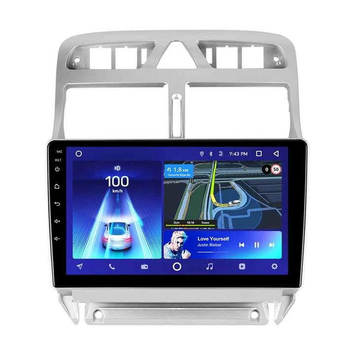 Navigatie Auto Teyes CC3 360° Peugeot 307 2001-2008 6+128GB 9" QLED Octa-core 1.8Ghz, Android 4G Bluetooth 5.1 DSP [1]