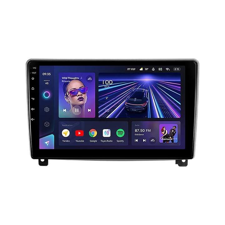 Navigatie Auto Teyes CC3 360° Peugeot 407 2004-2011 6+128GB 9" QLED Octa-core 1.8Ghz, Android 4G Bluetooth 5.1 DSP [1]