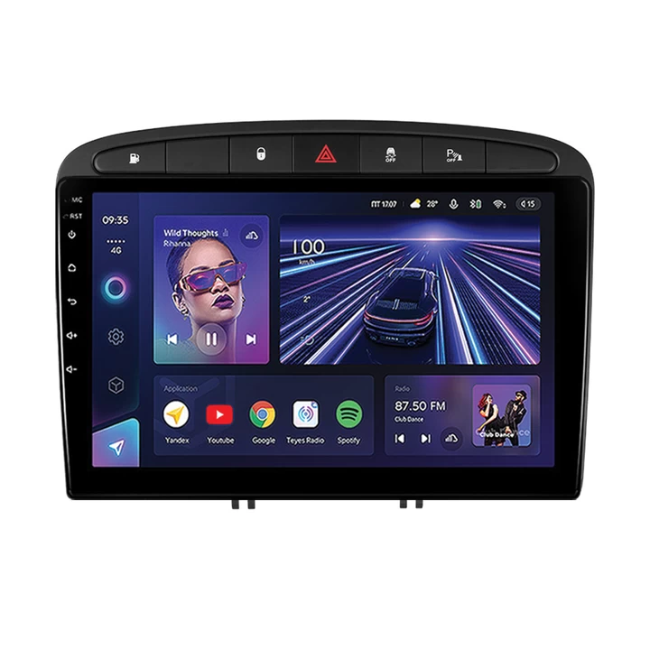 Navigatie Auto Teyes CC3 360° Peugeot 408 2012-2020 6+128GB 9" QLED Octa-core 1.8Ghz, Android 4G Bluetooth 5.1 DSP [1]