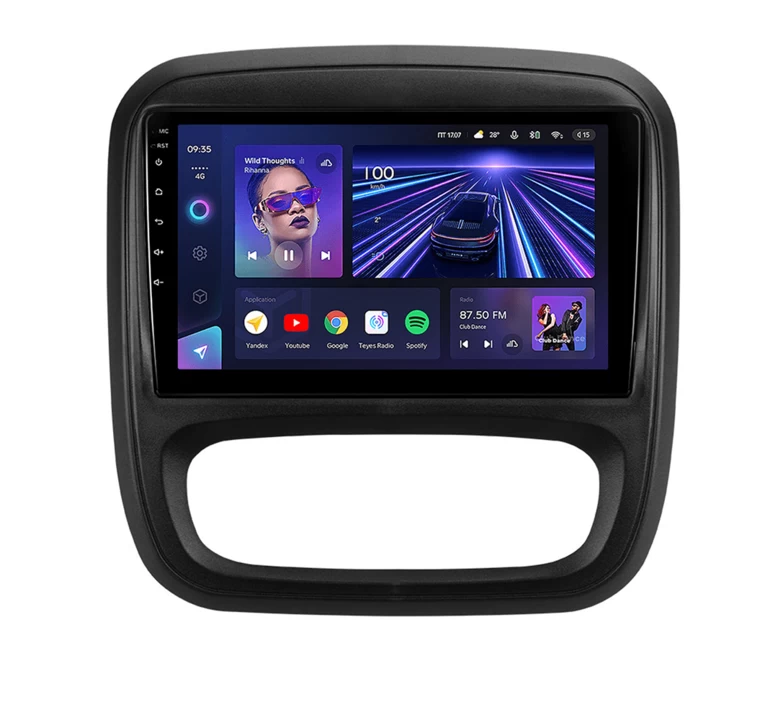 Navigatie Auto Teyes CC3 360° Renault Trafic 3 2014-2021 6+128GB 9" QLED Octa-core 1.8Ghz, Android 4G Bluetooth 5.1 DSP [1]