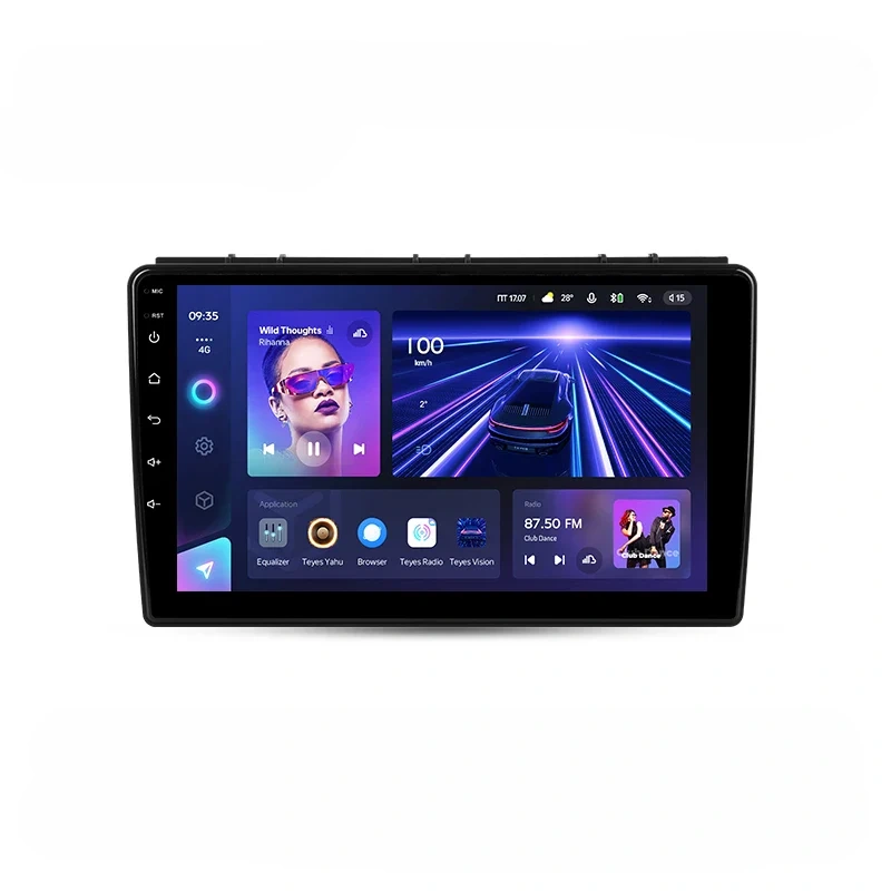 Navigatie Auto Teyes CC3 360° Saab 9-3 2007-2014 6+128GB 9" QLED Octa-core 1.8Ghz, Android 4G Bluetooth 5.1 DSP [1]
